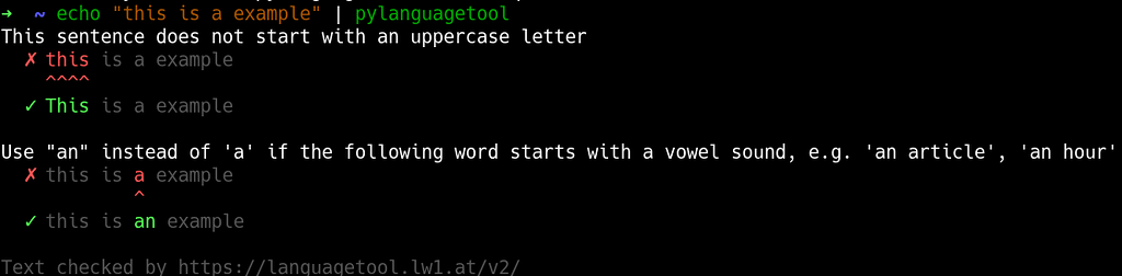 Tool Command Language Parser pyLanguagetool - a command line interface - LanguageTool Forum