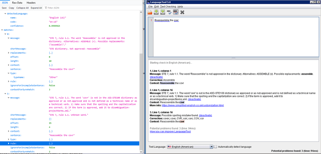 [en] Different results in the GUI and JSON file - Development ...